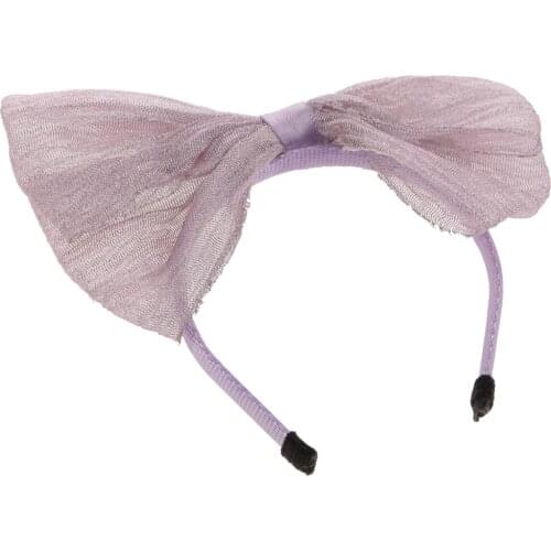 2xCute Bowknot Hairband Headband Alice Band for 1/6 BJD SD Dolls