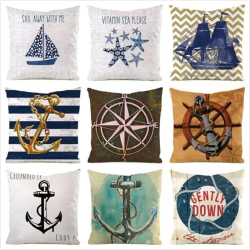 45cm*45cm Starfish from the oasis imitated silk fabric throw pillow covers couch cushion cover home decorative pillows