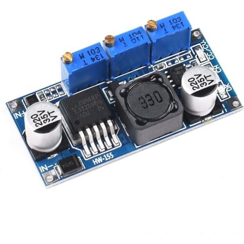 5pcs/10pcs LM2596S DC-DC Constant Current Module LM2596 DC-DC 7V-35V Step-down Adjustable CC/CV Power Supply Module