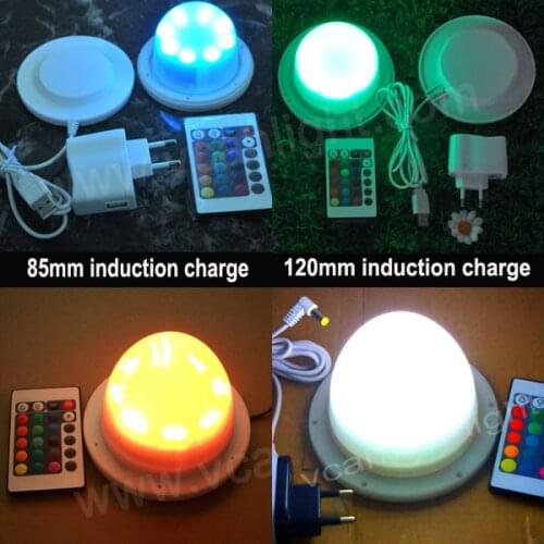 DHL Free Shipping Factory Wholesale 38LEDs RGBW wireless cordless battery led lighting controller system led bulb lighting