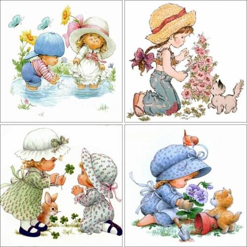 EverShine Diamond Painting Portrait Diamond Embroidery 5D Full Square Girl Picture Of Rhinestones Mosaic Decor For Home