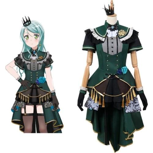 Cosplay Costume Anime Bang Dream Hikawa Sayo Roselia Uniform 3th live Dresses