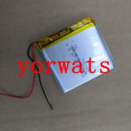 New Hot A Rechargeable Li-ion Cell 3.7V polymer lithium battery 705050 075050 Large Capacity Batteries For Digital Flat