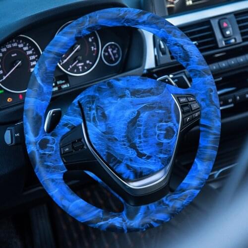 New 50*100cm Blue Skulls Hydrographic Film Water Transfer Printing Film Hydro Dip