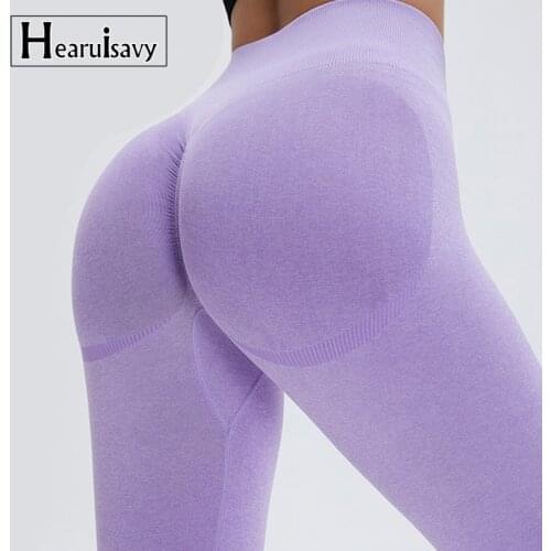 New Seamless Sports Leggings For Women Workout Butt Booty Legging High Waist Fitness Yoga Pants Female Running Gym Wear Tights