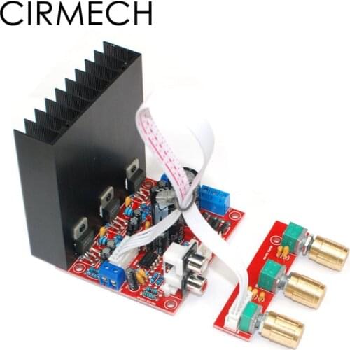 CIRMECH LM1875 super bass 2.1 subwoofer amplifier board three-channel Speaker Audio Amplifier Board
