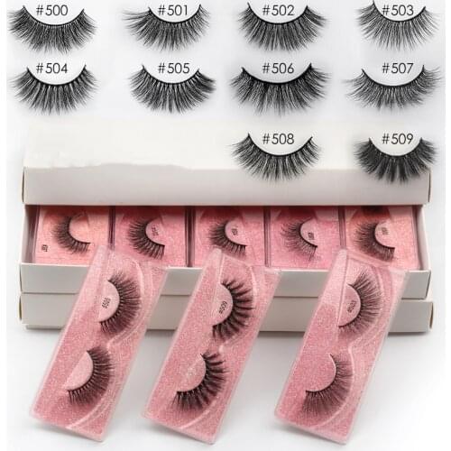 Eyelashes Wholesale 10/30/40/50pcs Mink Eyelashes Wholesale Lashes In Bulk Mink Lashes Natural False Eyelashes Bulk Makeup Lash