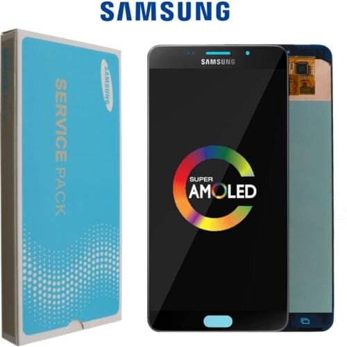 SUPER AMOLED 6.0" AMOLED Display for SAMSUNG Galaxy A9 2016 LCD Screen Touch Digitizer A9 Pro A910 A9100 LCD Display Replacement