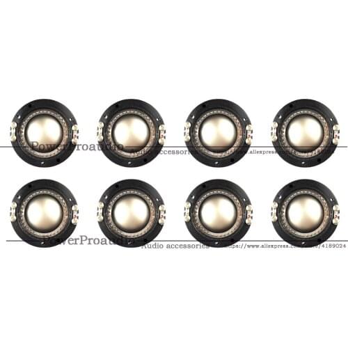 8pcs /lot 44.4mm 44.5mm speaker voice coil speaker components Tweeter Speaker Dome diaphragm Replace Voice coil