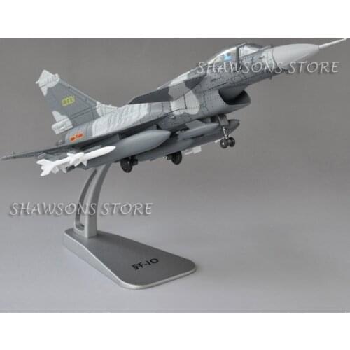 1:72 Diecast Military Model Toy Jian-10 J-10 China Jet Fighter Aircraft Plane Replica Collection