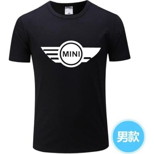 2020 Mini Cooper s Print Car Mens T-Shirt MINI Men TShirt Personality Design Graphic Brand New Cars Women T Shirt
