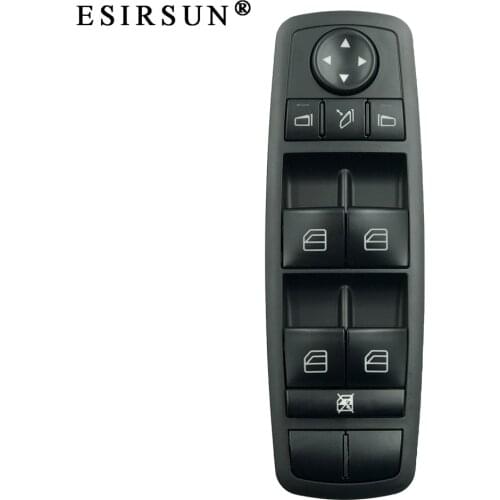ESIRSUN Window Master Glass Lifter Control Switch FIT FOR For benz W164 GL320 GL350 GL450 ML320 ML350 ML450 ML500 ,2518300290