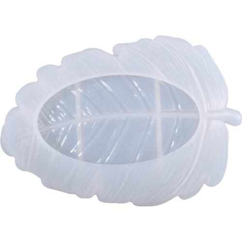 DIY Leaf Storage Tray Crystal Epoxy Resin Mould Decorations Silicone Mold Crafts Making Jewelry Casting Tools