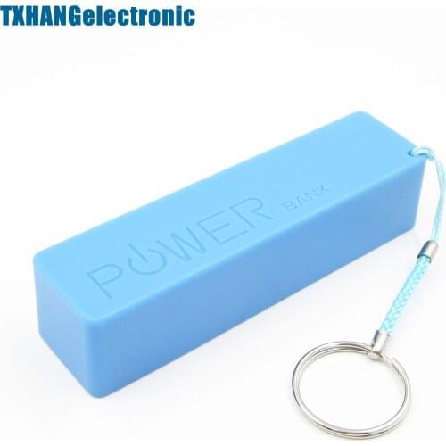 USB Mobile Power Bank Charger Pack Box Battery Case For 1 x 18650 DIY Portable diy electronics