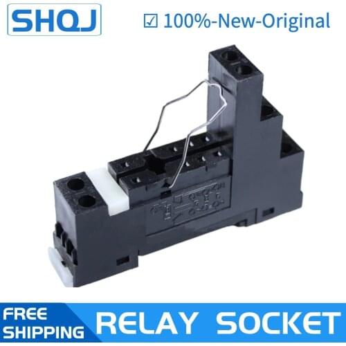 Relay socket PSF-14A for G2R-1 G2R-2 G2R-1-E RT424024 HF115F 5PIN OR 8PIN relay socket Brand new and original