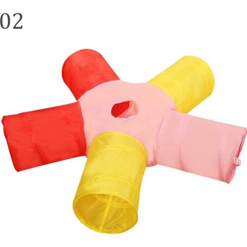 Foldable Pet Cat Tunnel Indoor Outdoor Pet Training Interactive Toy for Cats Rabbit Animal Play Tunnel Tube Products