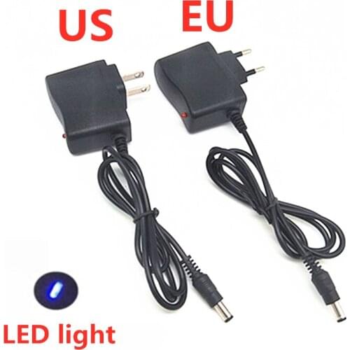 AC 110-240V DC 5V 6V 8V 9V 10V 12V 15V 0.5A 1A Universal Power Adapter Supply Charger adapter Eu Us for LED light strips