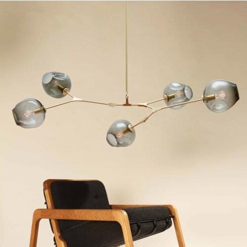 Vintage Ceiling Lights design living bedroom foyer retro industrial modern ceiling lamp black gold color lamparas de techo