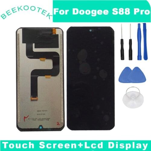 New For Doogee S88 Pro LCD Display And Touch Screen 6.3" Digitizer Assembly Replacement For Doogee S88 Pro Phone