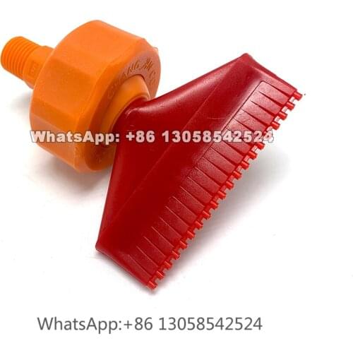 1/4” ABS Air Curtain Drying Wind Air Compress Jet Nozzle, 65mm Wind Jet Air Nozzle with Adjustable Fitting