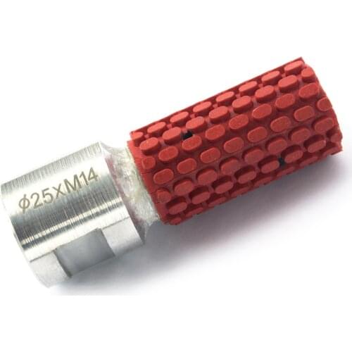 1inch Diamond Drum Wheel 25mm Sink Hole Grinding Polishing Tool M14 5/8"-11 Thread Drum Grinding Wheel For Marble Granite Stone