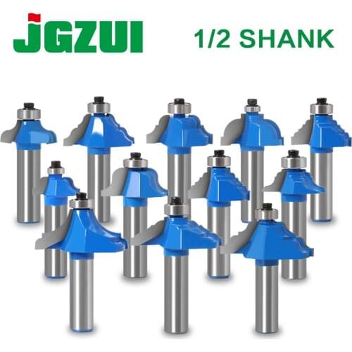 1pcs 12.7mm shank Corner Round Over Router Bit with BearingMilling Cutter for Wood Woodwork Tungsten Carbide