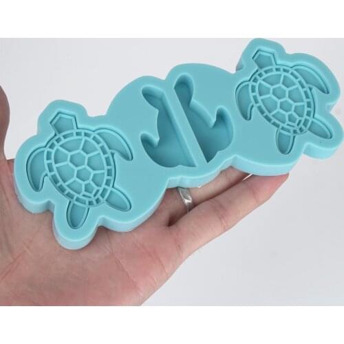 1 PC Shinny Silicone Turtle Straw Topper Mold Silicone Mold For Straw Decoration 10342550