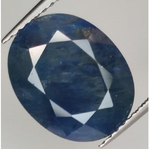 6.90ct Tanzanite oval cut 12.7x10.2mm