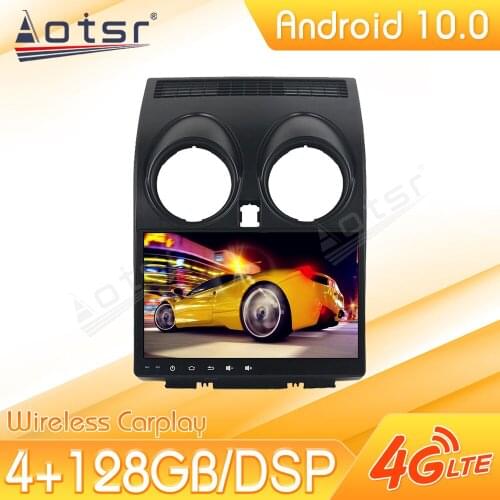 Android 10 Car Multimedia Stereo Player For Nissan Qashqai 2003 - 2016 Tape Radio Recorder Auto GPS Navi Head Unit No 2Din 2 Din