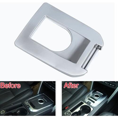 Car Console Gear Shift Knob Shifter Panel Cover Trim ABS For 2015-2016 Land Rover Discovery Sport Car Styling