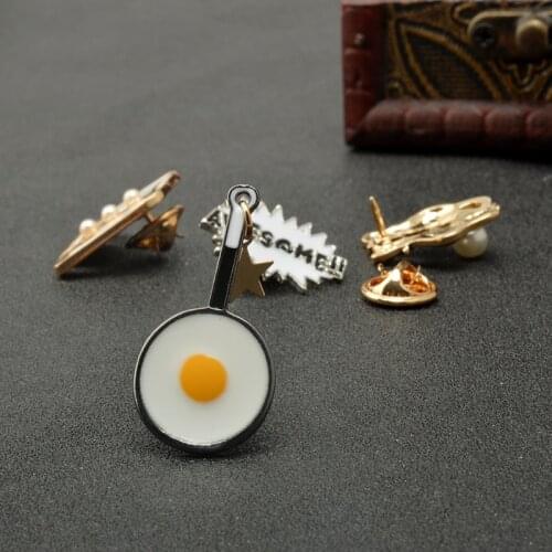 CAIZI Brooches Letter On Clothes