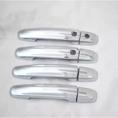 For 2015 2016 Suzuki Vitara Escudo ABS Chrome Door Handle Cover Outside Handle Grip Trim Protectors Auto Styling Parts