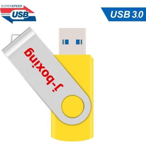 J-boxing 64GB USB 3.0 Flash Drive Thumb Memory Stick Metal Swivel Pen Drive 16GB 32GB for PC Macbook Tablet usb 3.0 Flash Drives