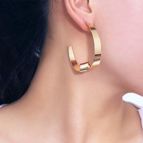 Geometric Irregular Colorful Stud Earrings for Women Party Ear Jewelry Gift Errings Women Street pat Earrings Decoration