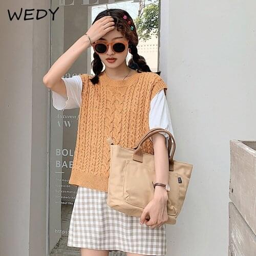 Canvas Bag Female 2021 New Solid Color Tote Handbag Large Capacity Women Shopper Handbags Korean Style Ladies Casual Hand Bags
