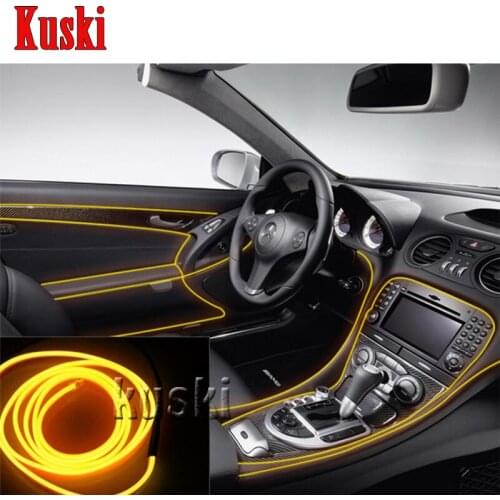 Car Interior Atmosphere Light For Renault Duster Laguna Megane 2 3 Logan Captur Clio For Saab 9-3 9-5 93 For MG 3 ZR Accessories
