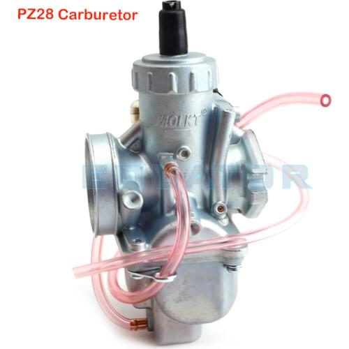 Motorcycle Dirt Bike High Performance Racing Carburetor MOLKT 28mm PZ28 Carburetor Fit To Pit Dirt Bike ATV Motorcycle Scooter