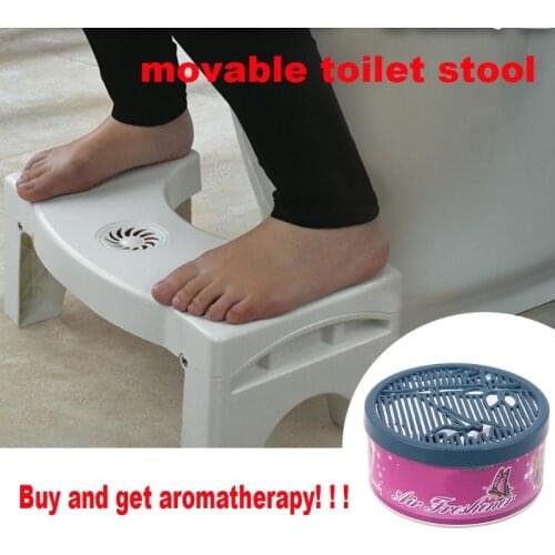 Squatty Toilet Squatty Step Stool Children Adult footstool Non Slip Potty toilet stool With fragrance