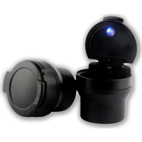 Car Ashtray Cenicero Ash Tray Coche Outdoor Sin Luxury Interior Led Creativos Portatil Cigar Anti Humo Iqos Home Con Tapa