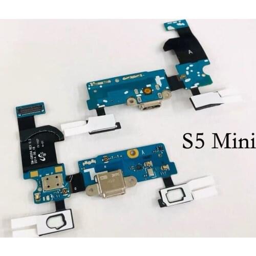 Suitable for Samsung Galaxy Phone S5 Mini G800f G850F USB port board charger base charging Flex microphone base connector Flex c