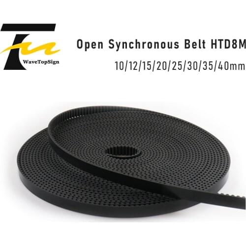 Elevator Door Engine Belt Special Synchronization Belt 8M HTD Rubber Open Belt PU Belt 10MM 12MM 15MM 20MM 25MM 30MM 35MM 40MM