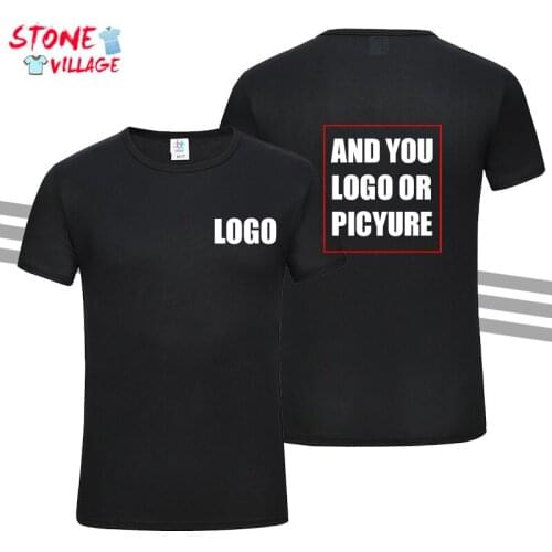 STONE VILLAGE Short Sleeve T-shirts For Men