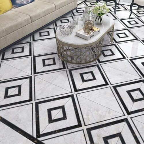 5m Long PVC Waterproof Waist Line Wood Marble Self Adhesive Skirting Line Wallpaper Living Room Decor Vinyl Border Wall Stickers