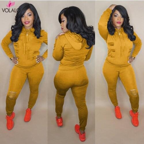 Sports Suits for Women 2 Piece Womens Tracksuit Long Sleeve Hole Pocket Hoodies Drawstring Pants Loose Tops Set Womens Suit