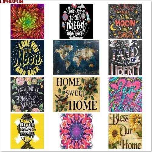 5D Full Drill Diy Diamond Painting Cross Stitch Resin Square/round Diamond Embroidery Home Decoration blackboard flower colorful