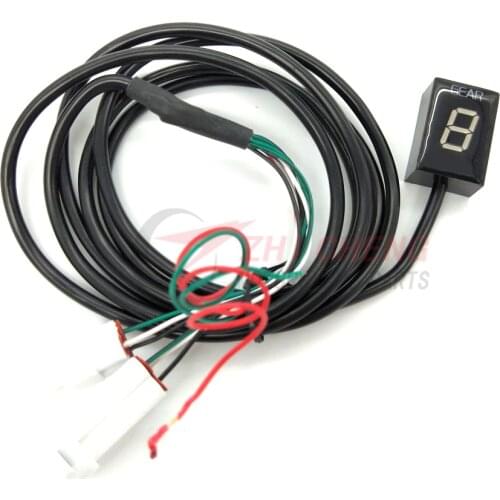 For Yamaha FZ1 2001 to 2016 2017 FZ6R 2009 - 2017 FZ6 NON ABS 1998-2012 Motorcycle Gear Indicator 1-6 Level Digital Gear Meter