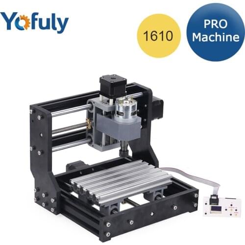 CNC 1610 Pro DIY Engraving Machine Mini Upgrade Laser Engraver 3 Axis Wood CNC Router PCB Milling Machine with GRBL Control