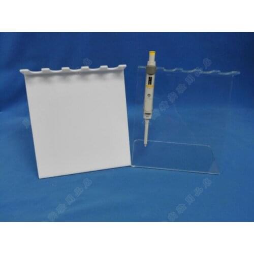 Pipette holder frame type Z organic glass material pipettors tripod type Z pipette liquid gun rack