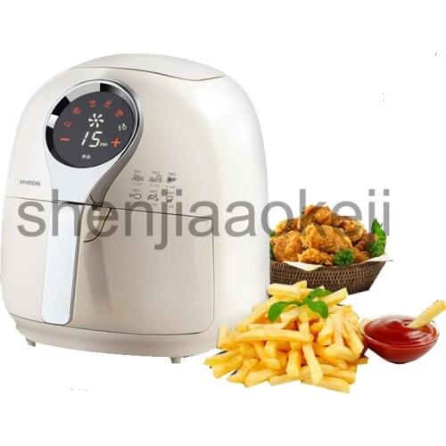 Home Electric deep fryer smart oil-fry pan empty French fries machine multi-function high-capacity 3.8L 1pc