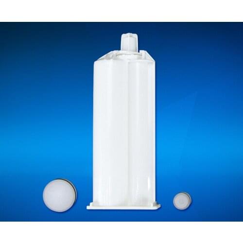 Two-component epoxy resin dedicated 4:1 white AB double fluid mixing glue tube 50 ml